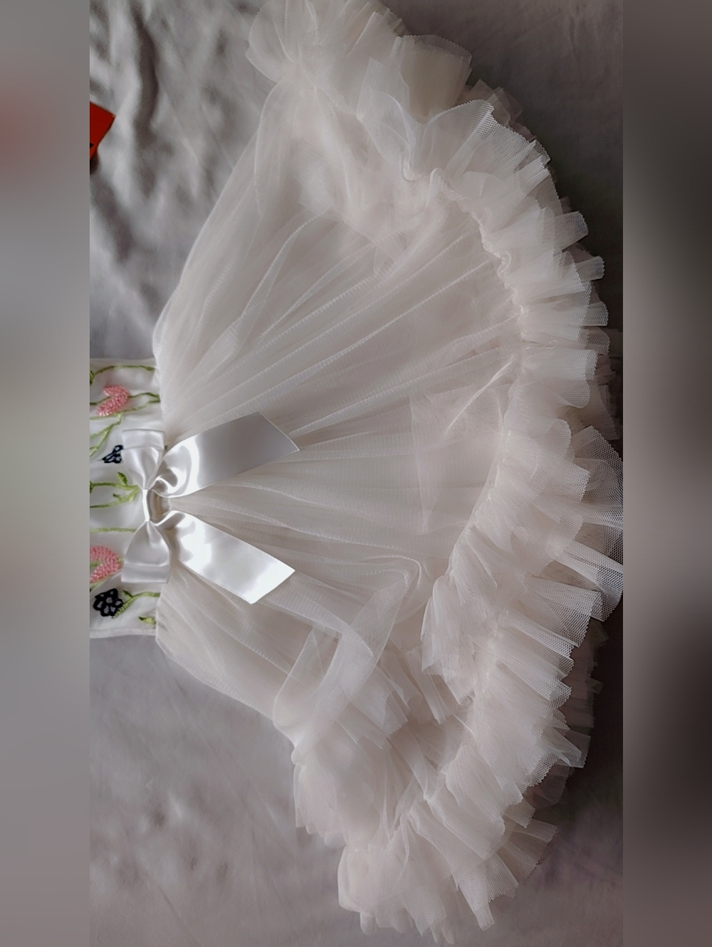 𝖯𝗈𝗉𝖺𝗍𝗎 𝖶𝗁𝗂𝗍𝖾 𝖥𝗅𝗈𝗋𝖺𝗅 𝖤𝗆𝖻𝗋𝗈𝗂𝖽𝖾𝗋𝖾𝖽 𝖳𝗎𝗍𝗎 𝖣𝗋𝖾𝗌𝗌 - Picture 7 of 12